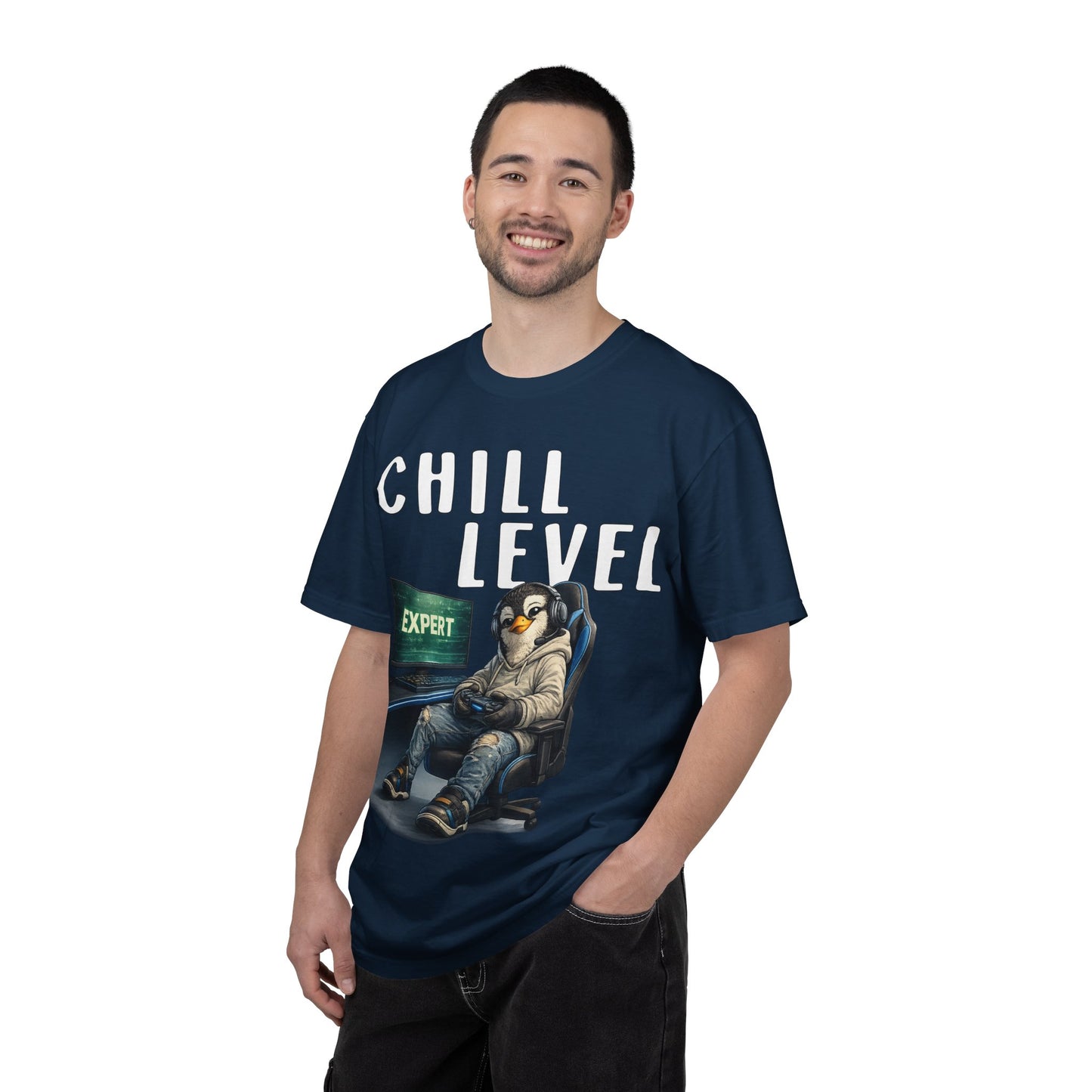 Chill Level Expert T-shirt - Penguin Series