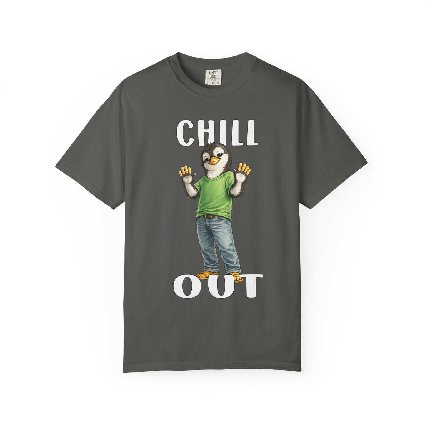 Chill Out Boy T-shirt - Penguin Series