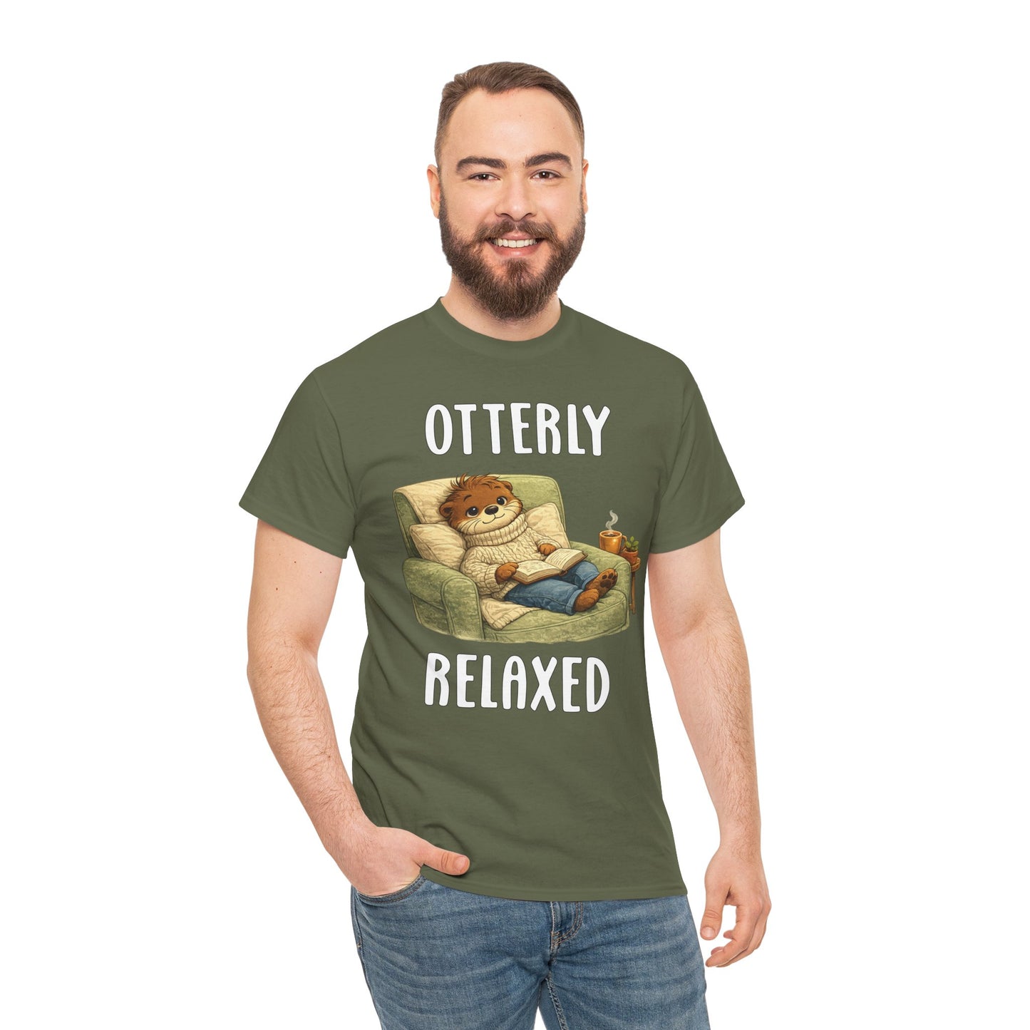 "Otterly Relaxed" Tee - Otter Series