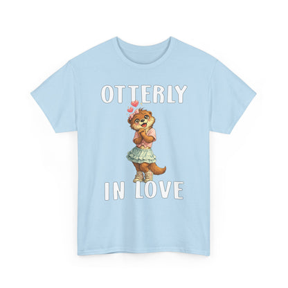 "Otterly In Love" Girl Tee - Otter Series