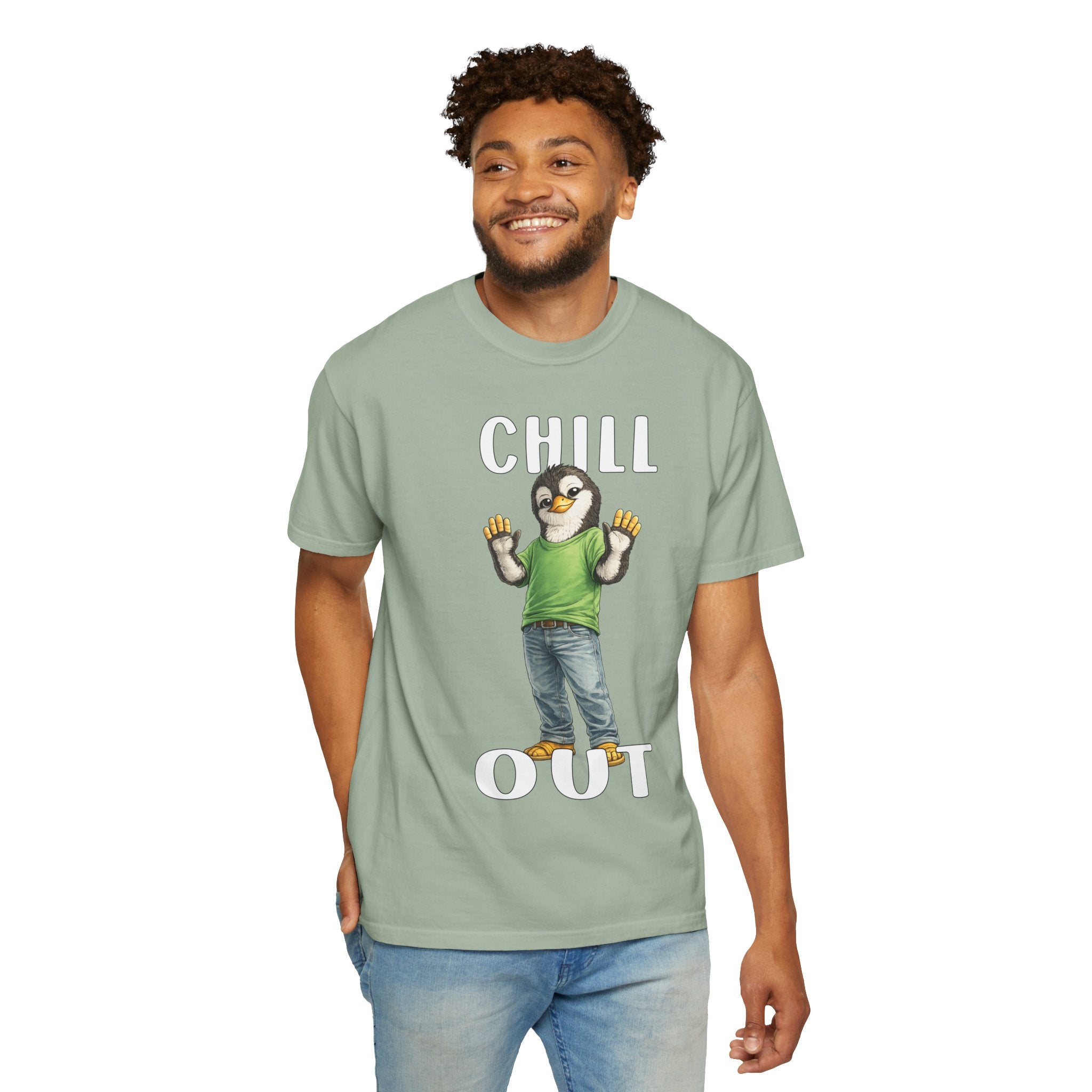 Chill Out Boy T-shirt - Penguin Series