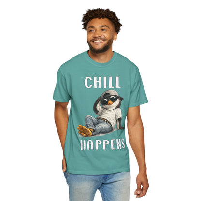 Chill Happens Boy T-shirt - Penguin Series