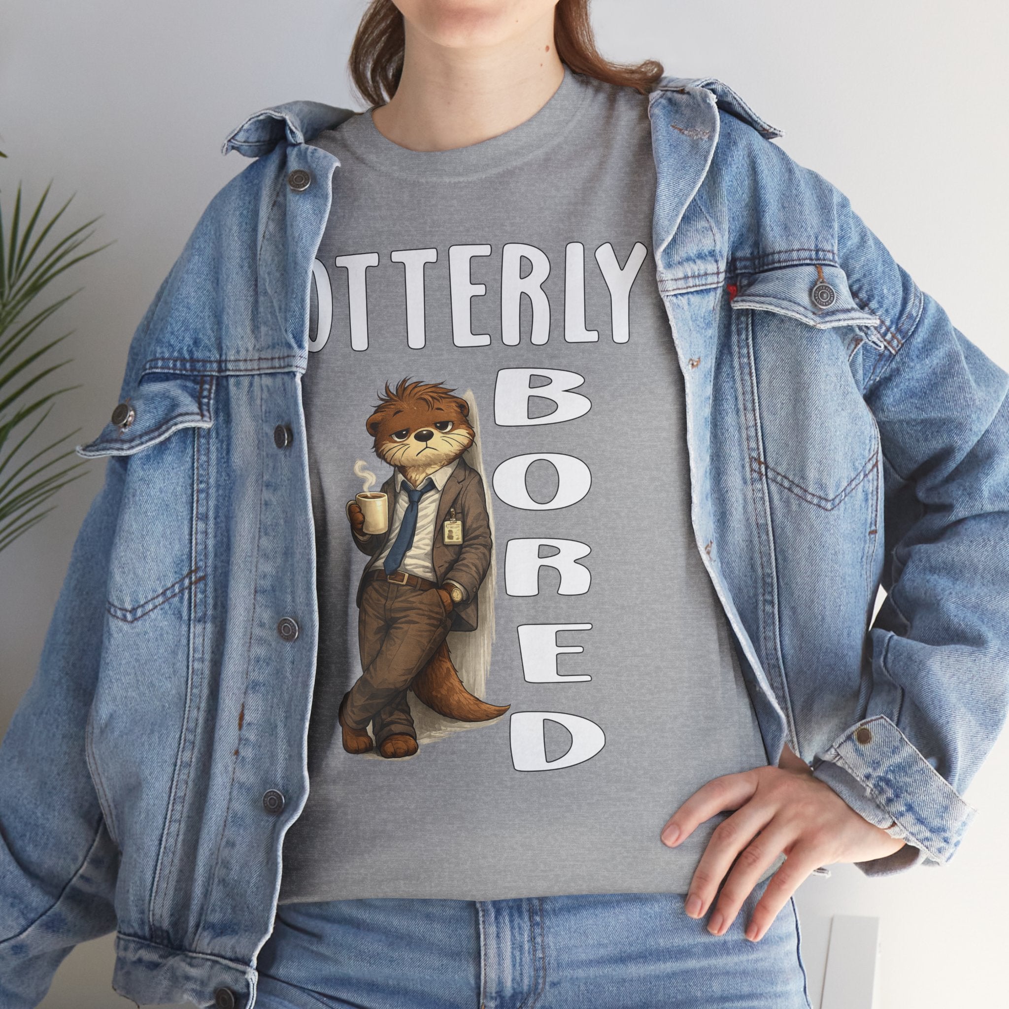 "Otterly Bored" Tee - Otter Series