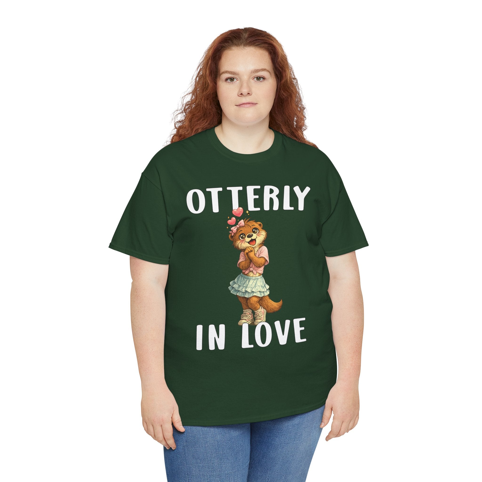"Otterly In Love" Girl Tee - Otter Series