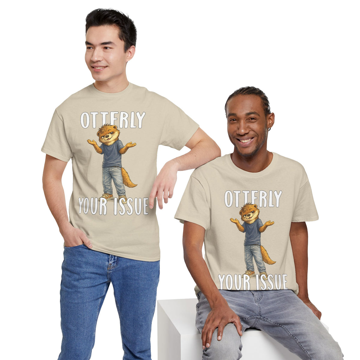 "Otterly Your Issue" Boy Tee - Otter Series