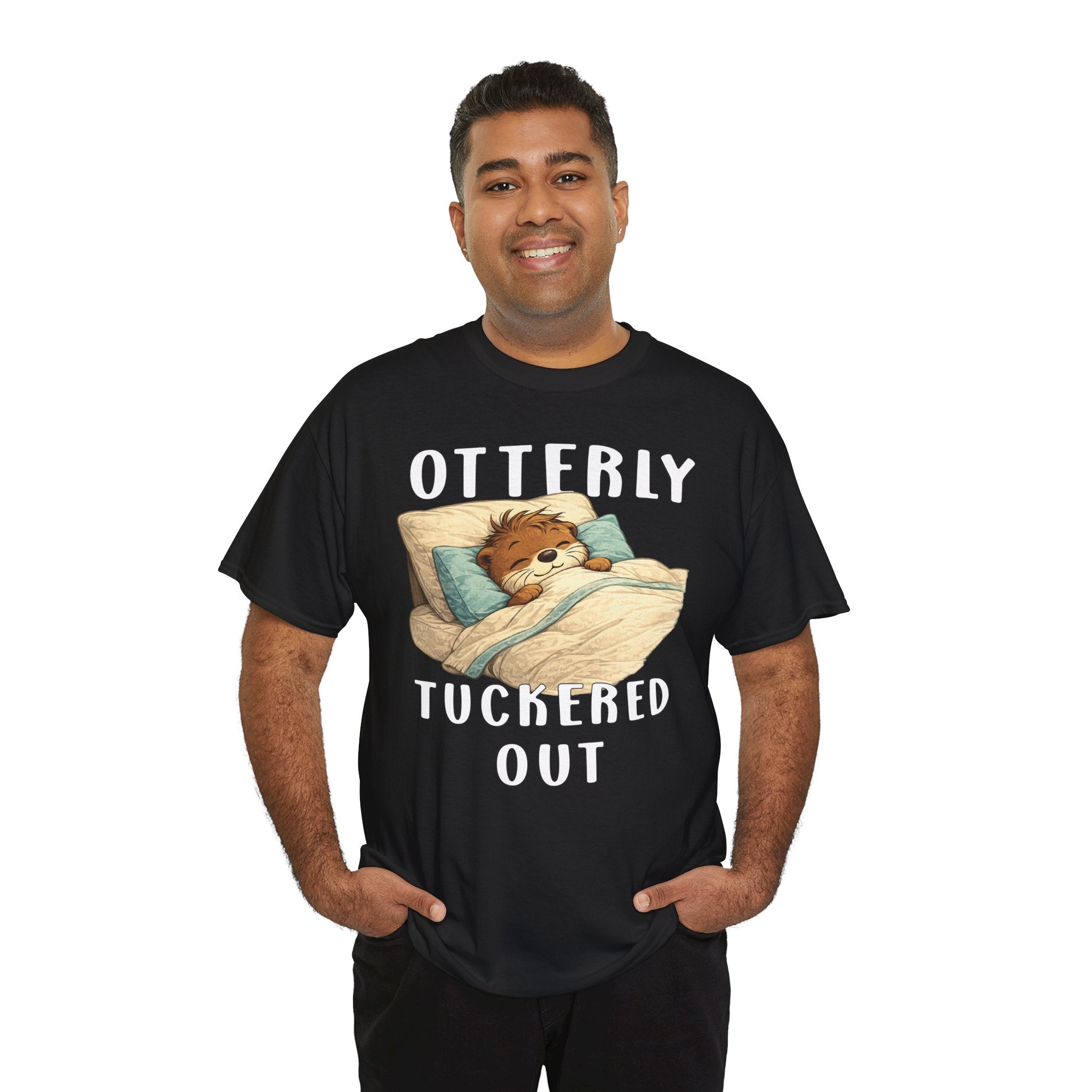 "Otterly Tuckered Out" Tee - Otter Series