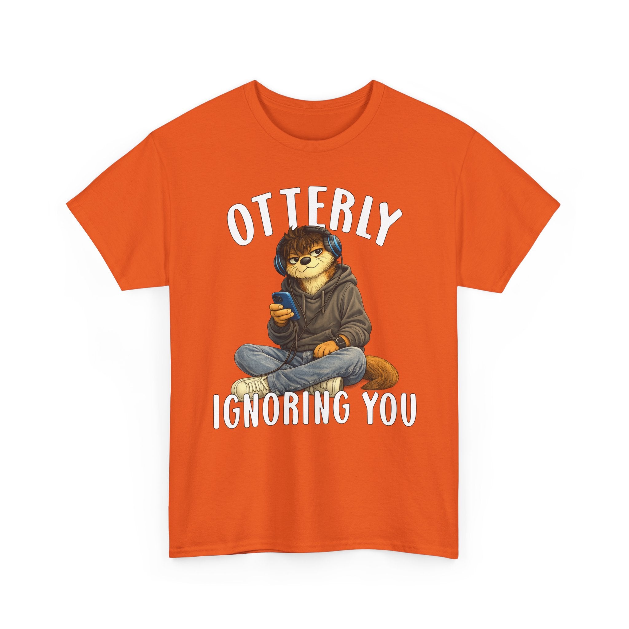 "Otterly Ignoring You" Teen Boy Tee - Otter Series