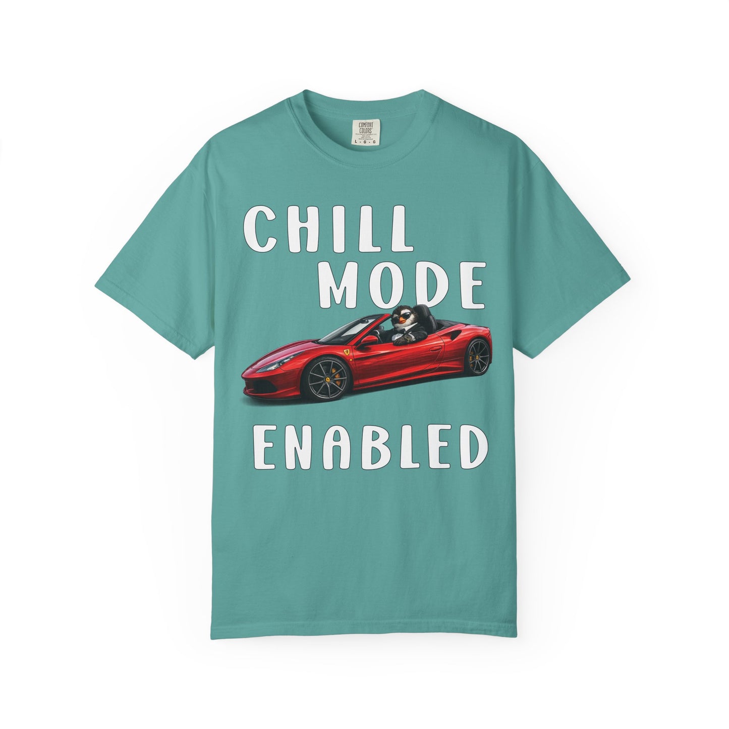 Chill Mode Enabled Boy T-shirt - Penguin Series