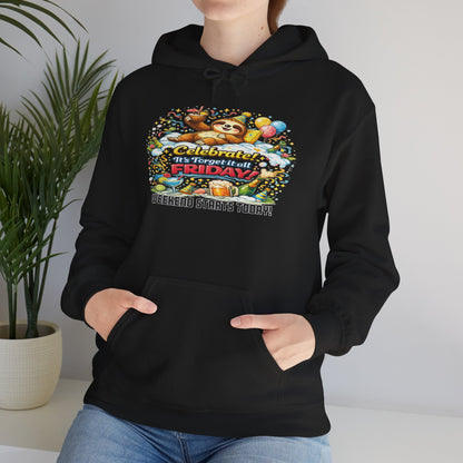 Friday - Procrastination Sloth Series Hoodie
