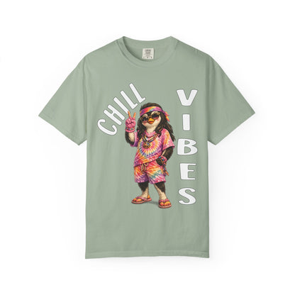 Chill Vibes Girl T-shirt - Penguin Series