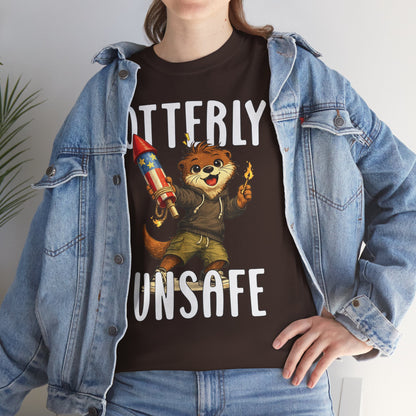 "Otterly Unsafe" Tee - Otter Series