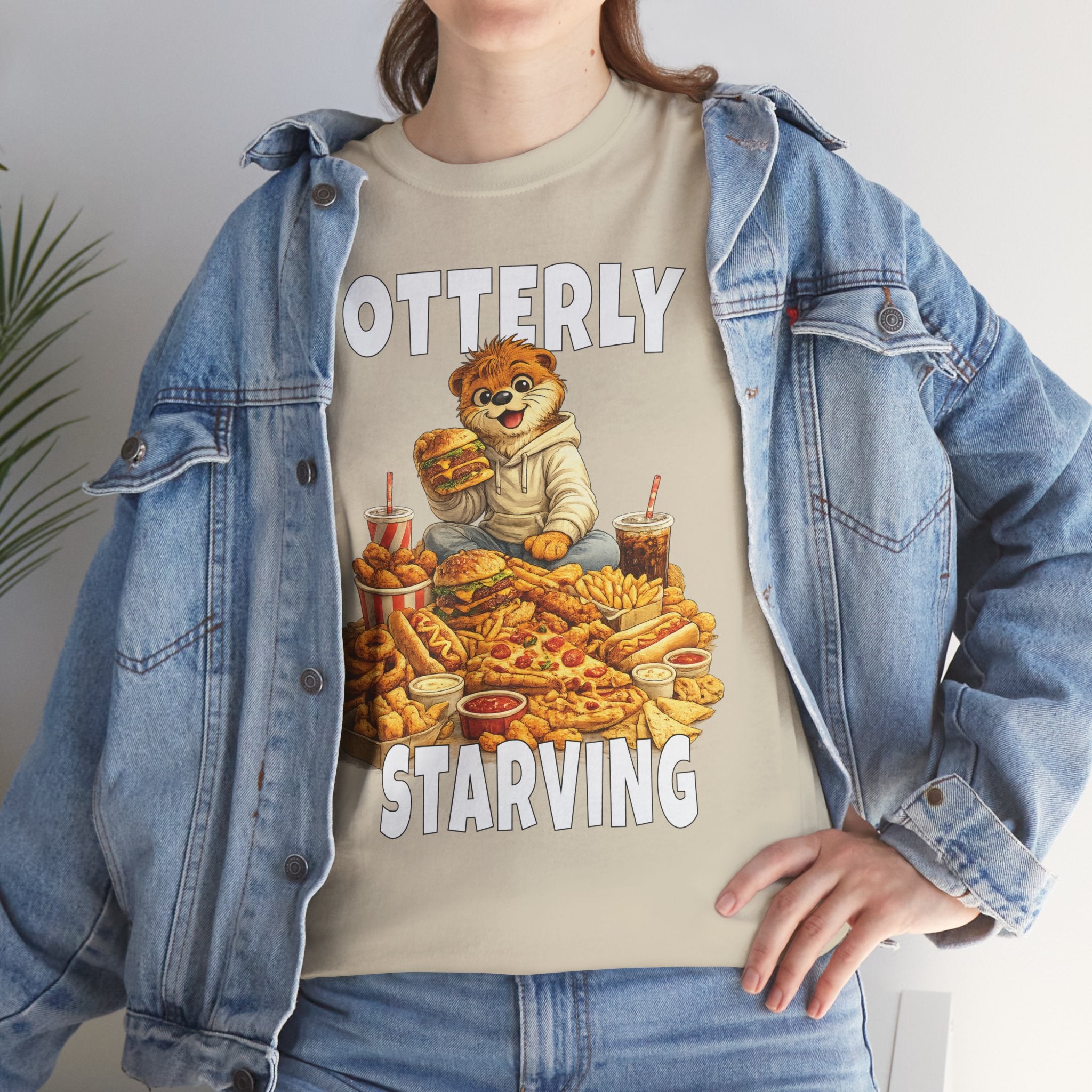 "Otterly Starving" Tee - Otter Series