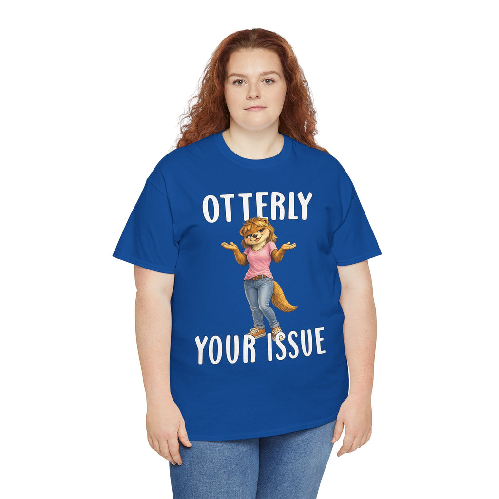 "Otterly Your Issue" Girl Tee - Otter Series