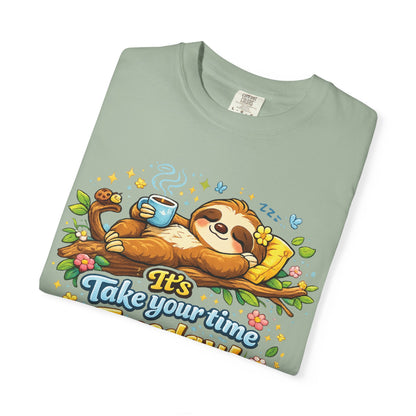 Tuesday - Procrastination Sloth Series T-shirt