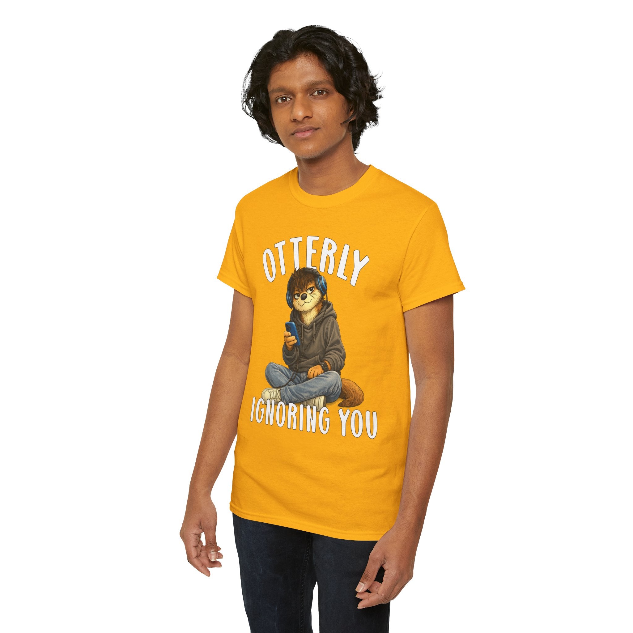 "Otterly Ignoring You" Teen Boy Tee - Otter Series