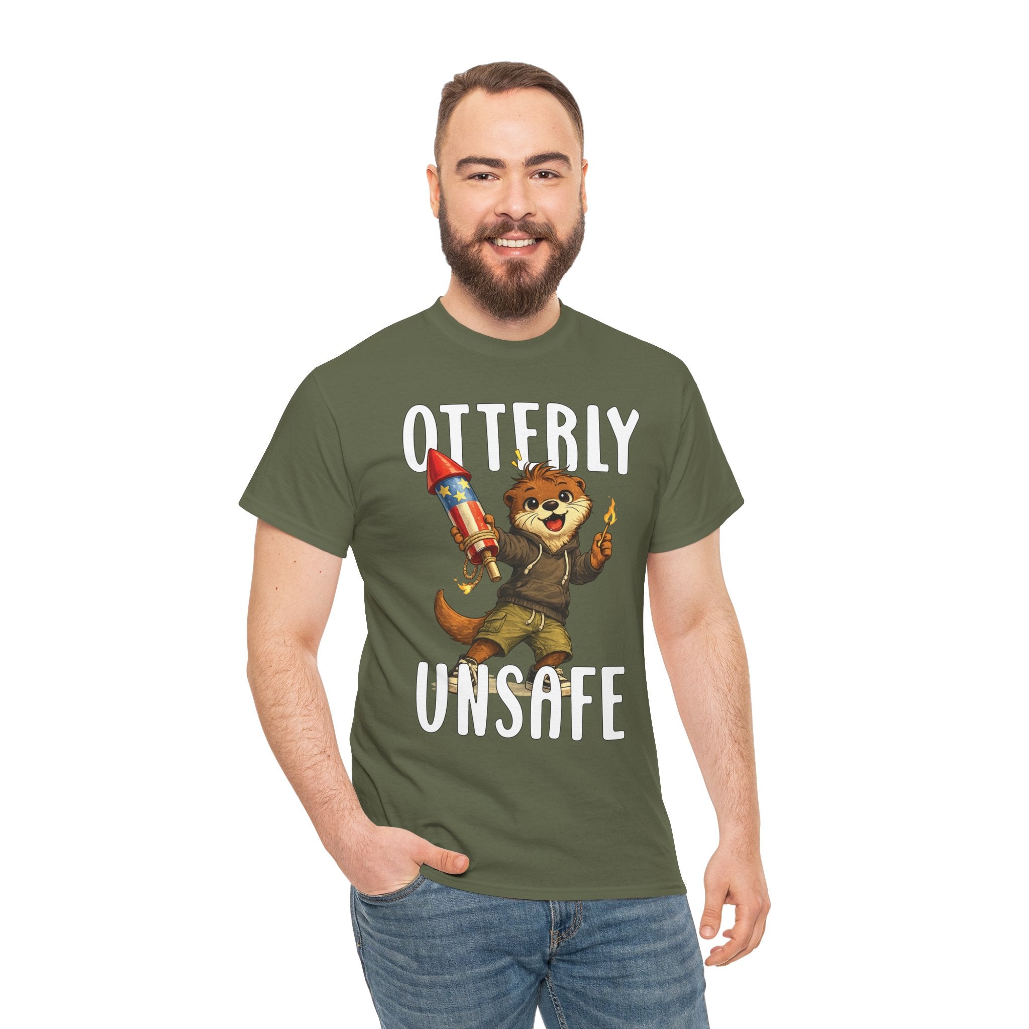 "Otterly Unsafe" Tee - Otter Series