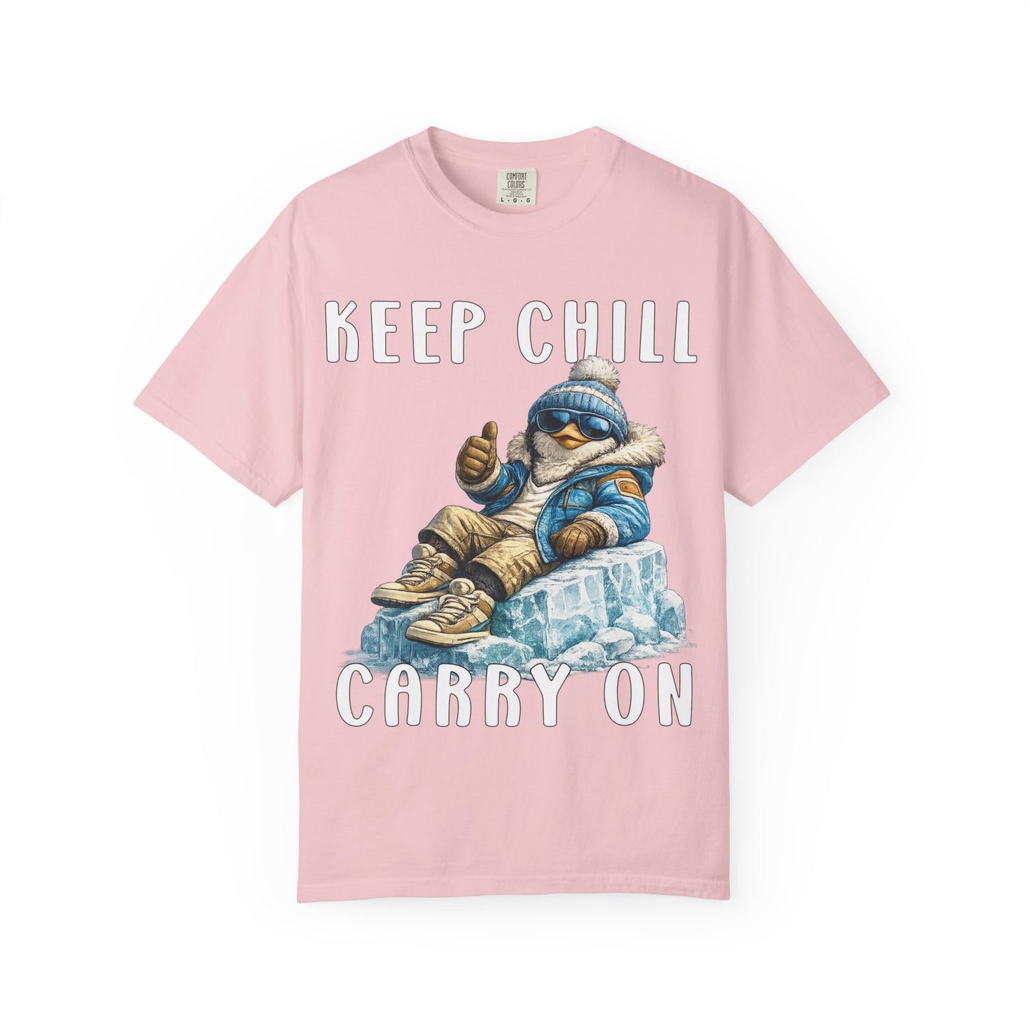 Keep Chill Carry On Boy T-shirt - Penguin Series