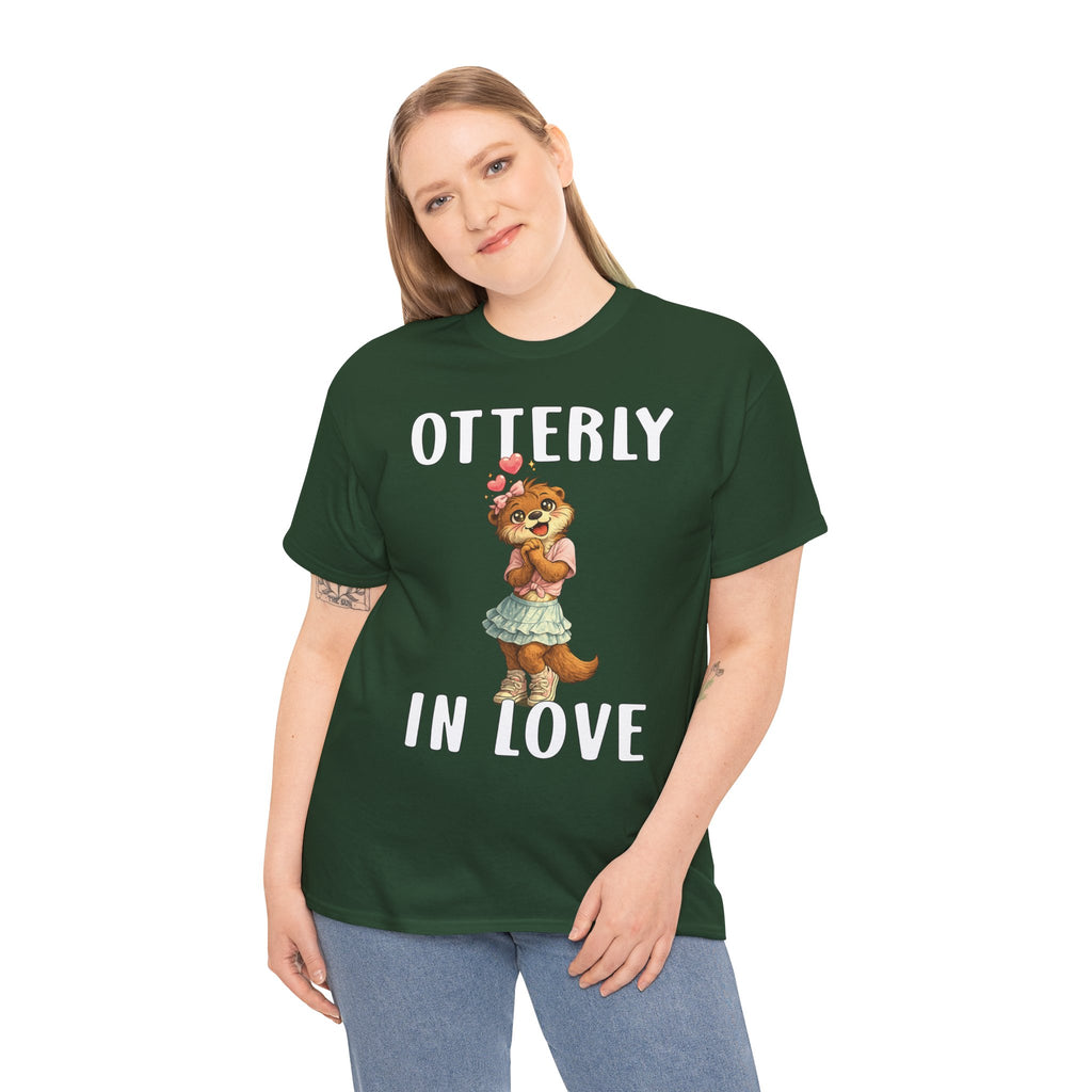 "Otterly In Love" Girl Tee - Otter Series