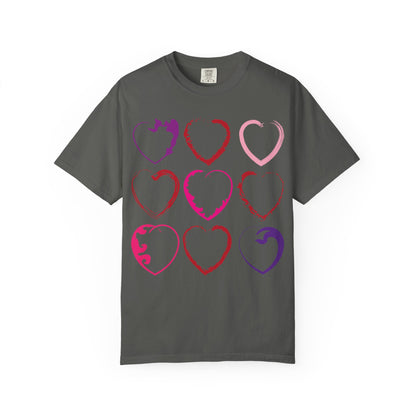 Nine Hearts Valentine's Day T-shirt