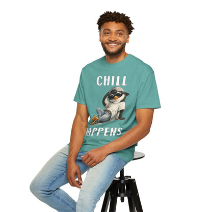 Chill Happens Boy T-shirt - Penguin Series
