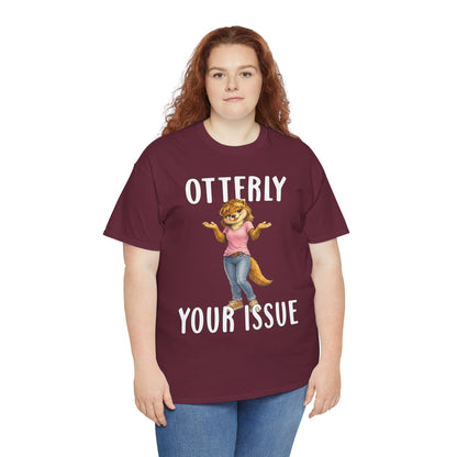 "Otterly Your Issue" Girl Tee - Otter Series