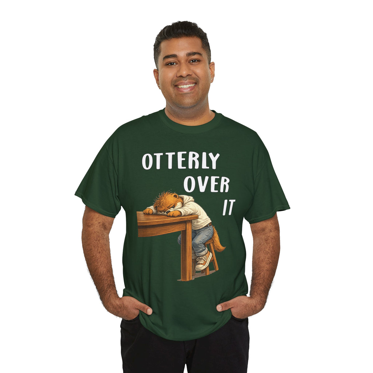 "Otterly Over It" Tee - Otter Series
