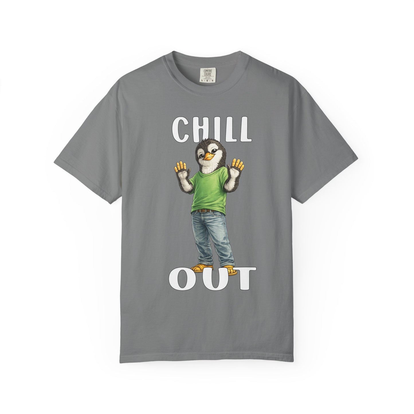 Chill Out Boy T-shirt - Penguin Series