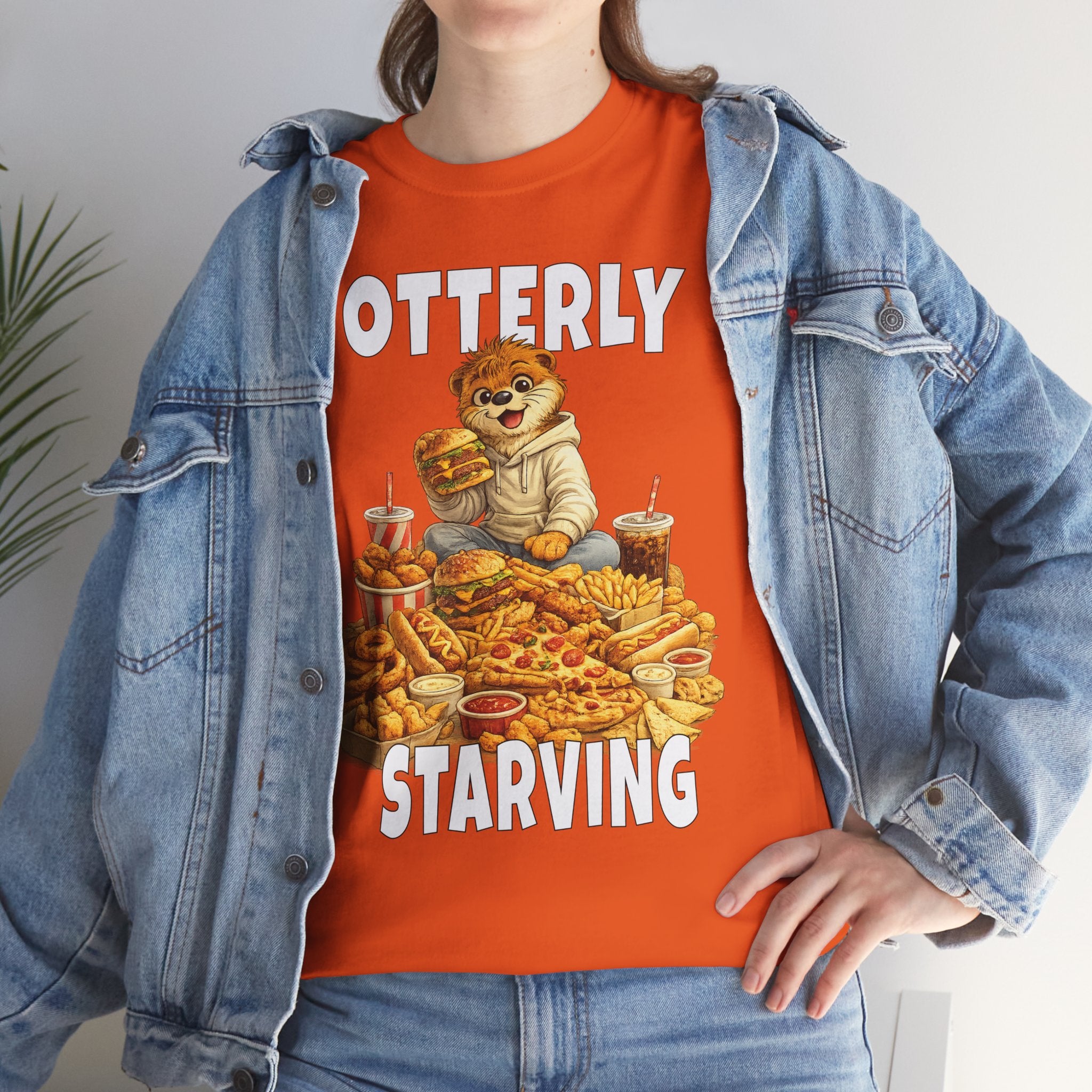 "Otterly Starving" Tee - Otter Series