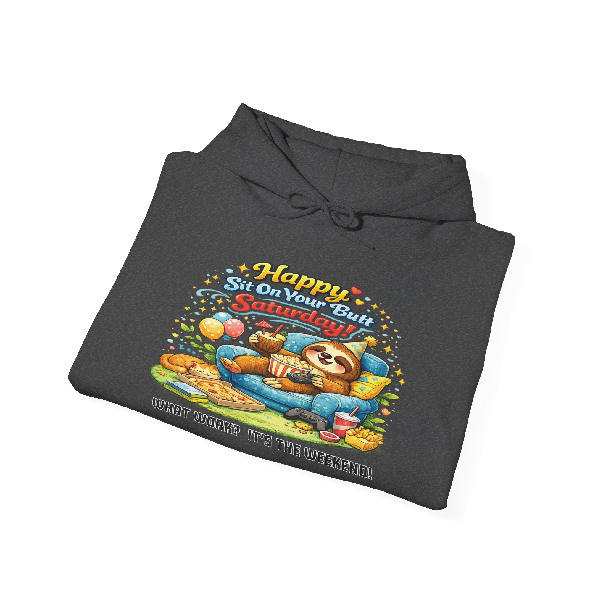 Saturday - Procrastination Sloth Series Hoodie