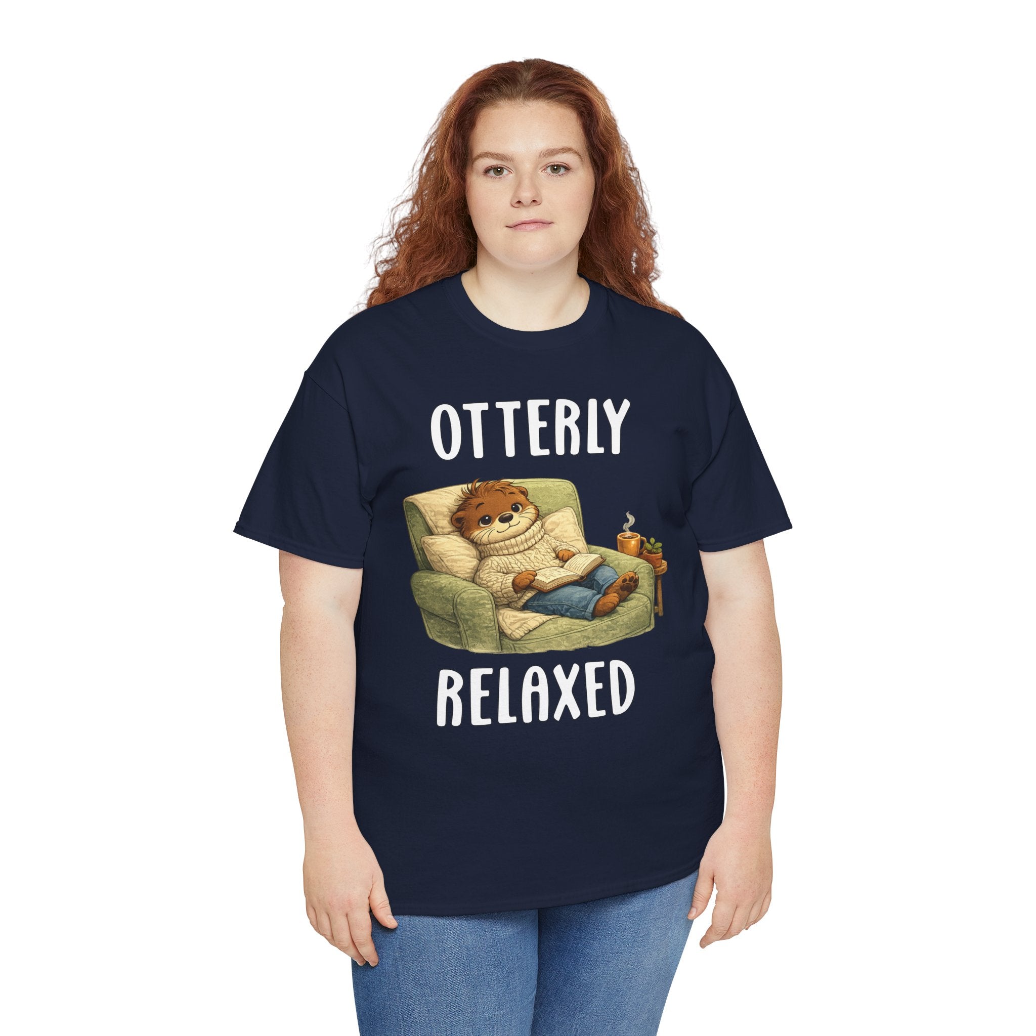 "Otterly Relaxed" Tee - Otter Series