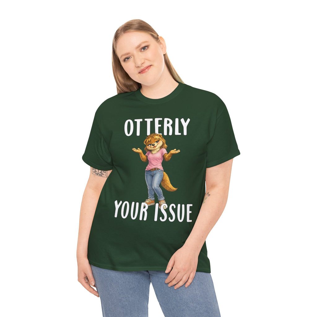 "Otterly Your Issue" Girl Tee - Otter Series