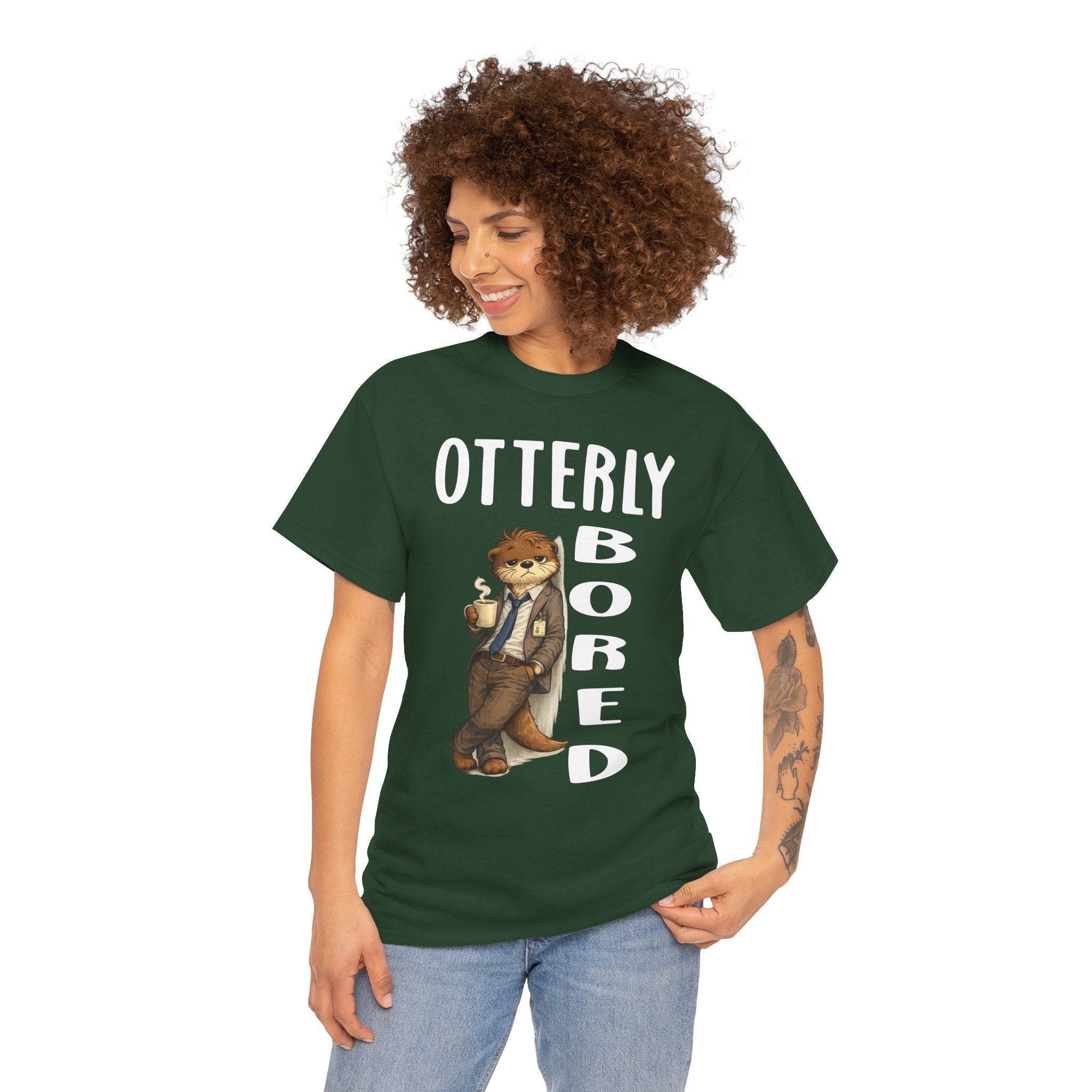 "Otterly Bored" Tee - Otter Series