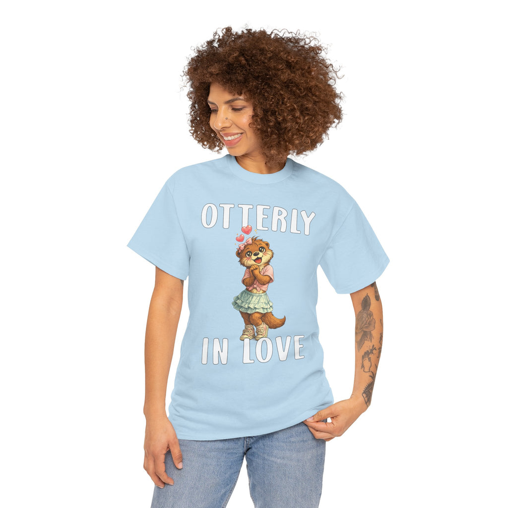 "Otterly In Love" Girl Tee - Otter Series