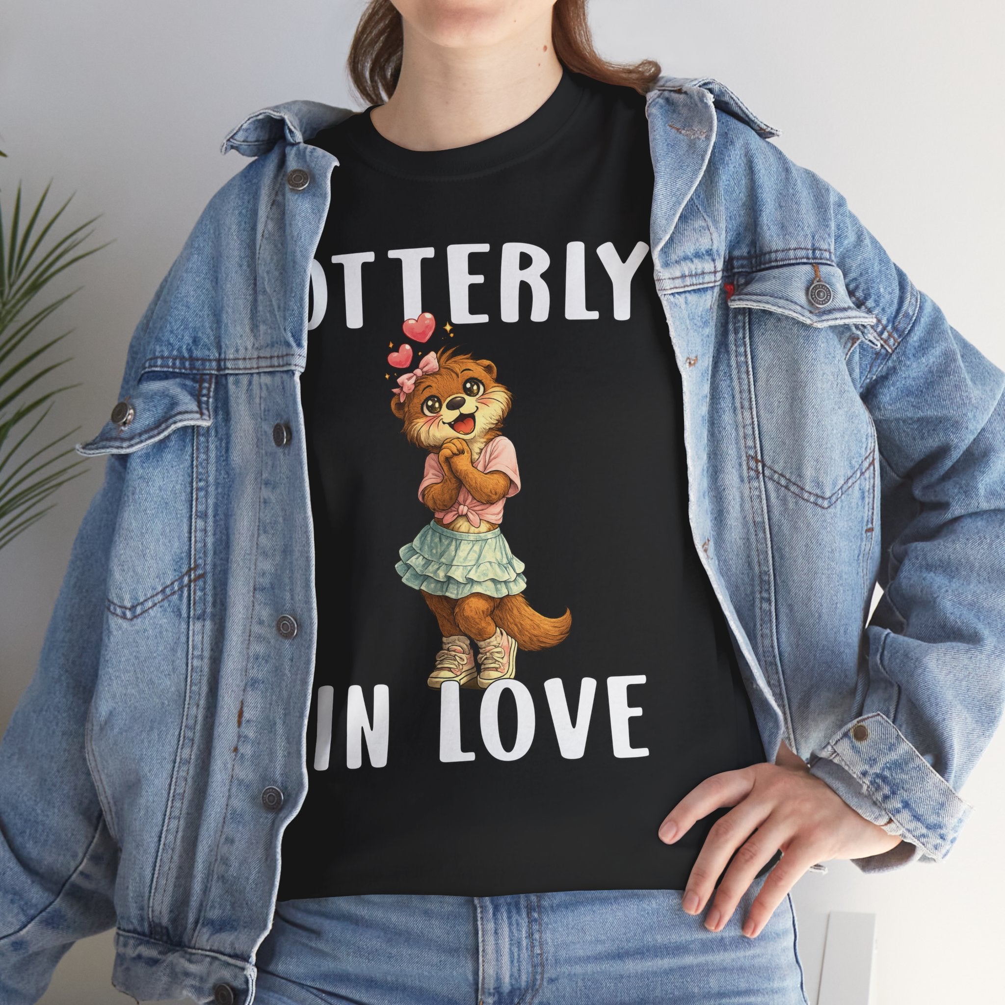 "Otterly In Love" Girl Tee - Otter Series