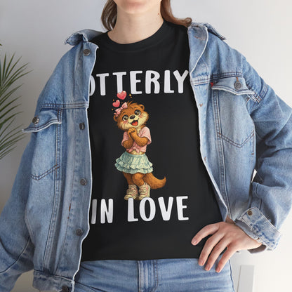 "Otterly In Love" Girl Tee - Otter Series