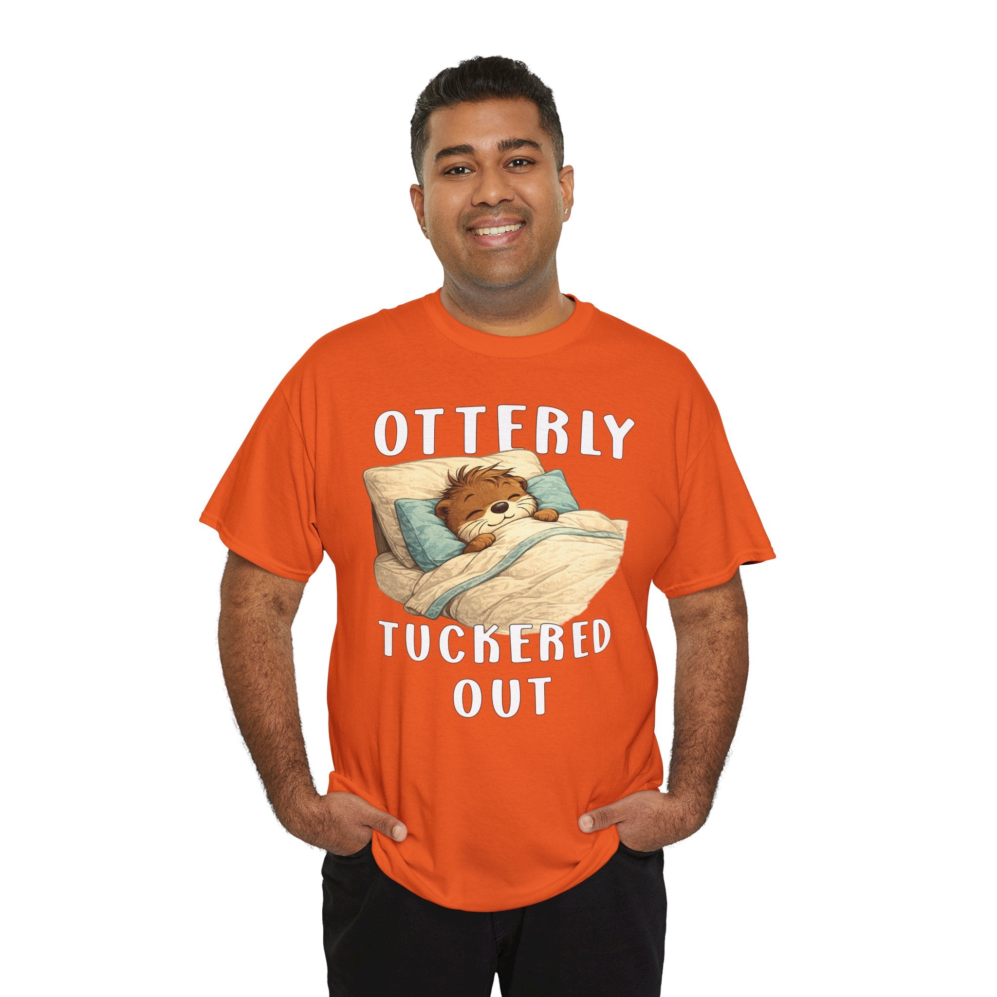 "Otterly Tuckered Out" Tee - Otter Series
