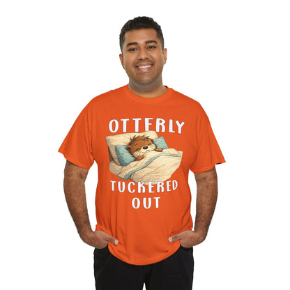 "Otterly Tuckered Out" Tee - Otter Series