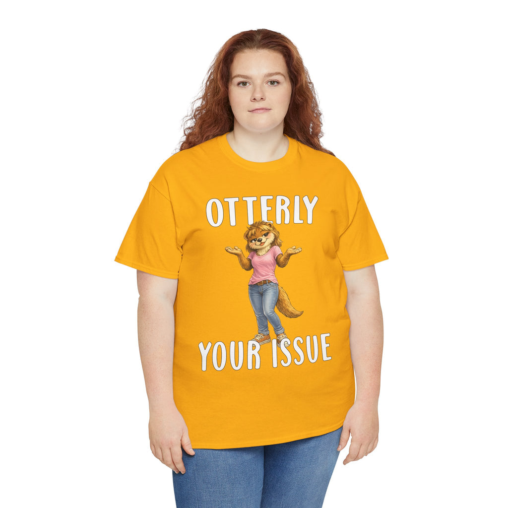 "Otterly Your Issue" Girl Tee - Otter Series
