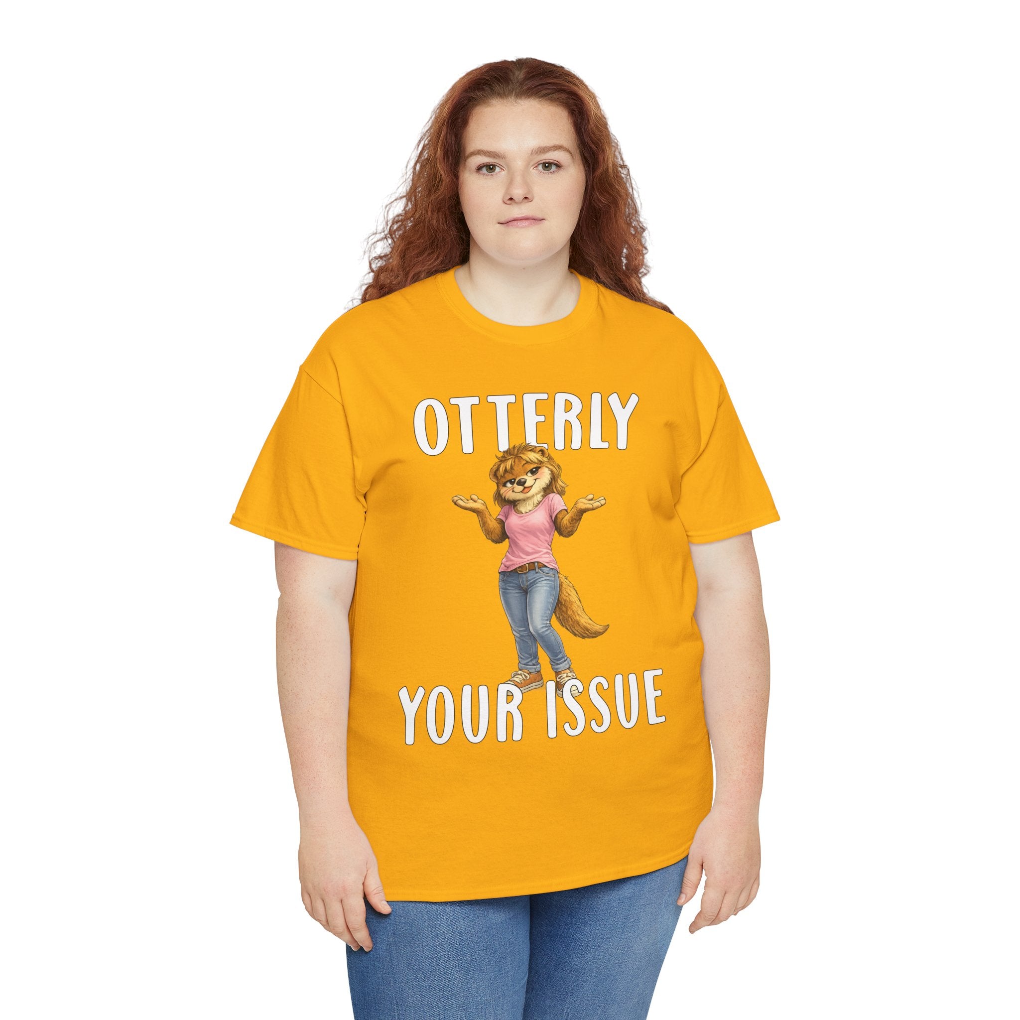 "Otterly Your Issue" Girl Tee - Otter Series