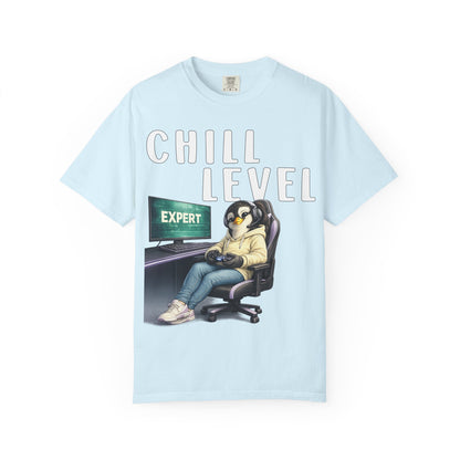 Chill Level Expert Girl T-shirt - Penguin Series