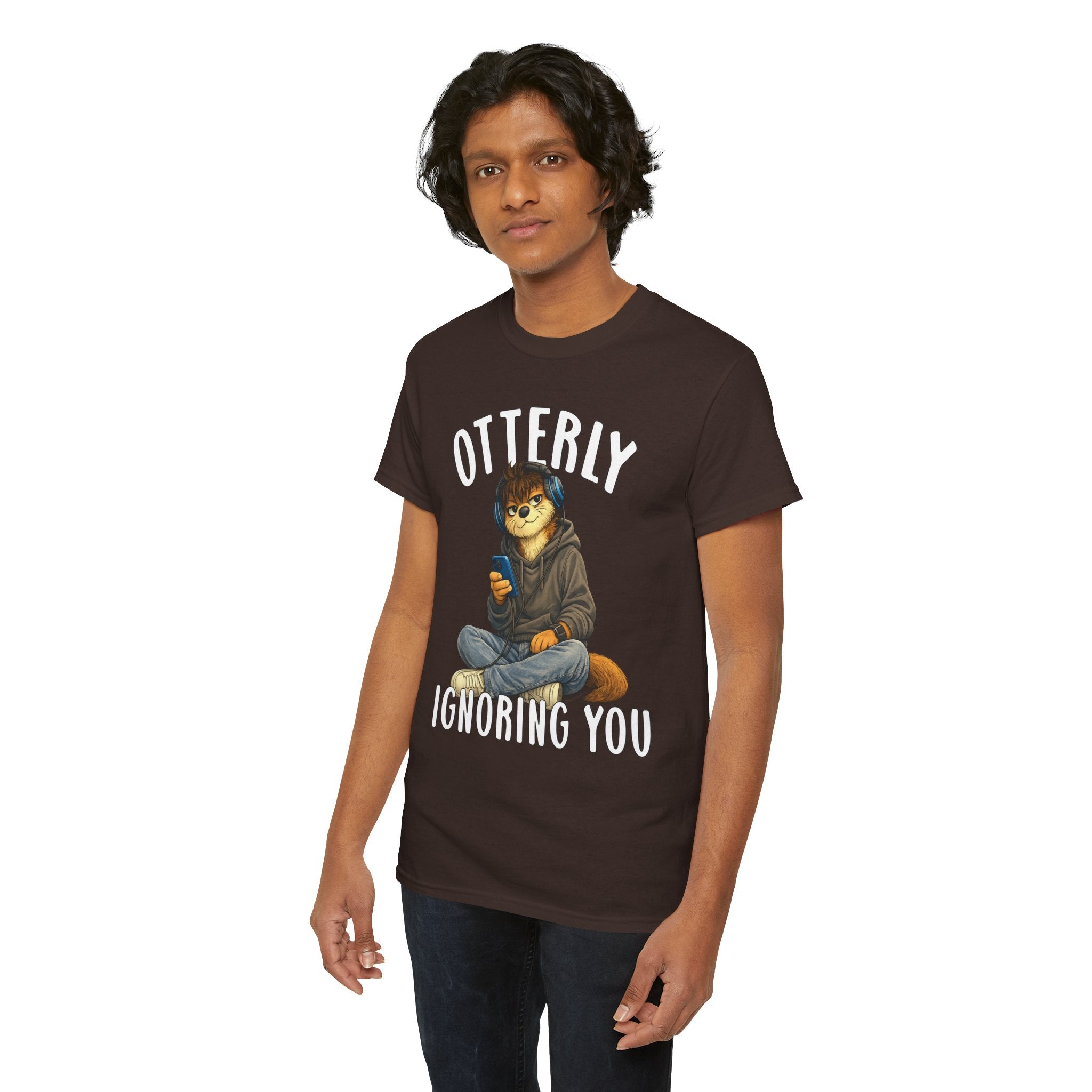 "Otterly Ignoring You" Teen Boy Tee - Otter Series