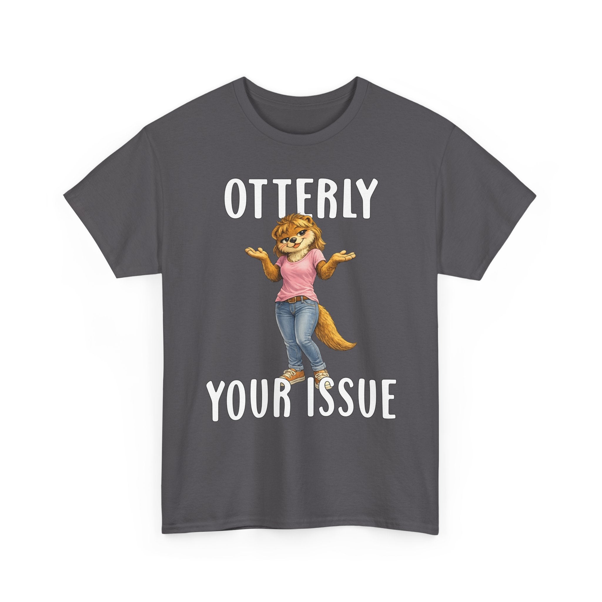 "Otterly Your Issue" Girl Tee - Otter Series