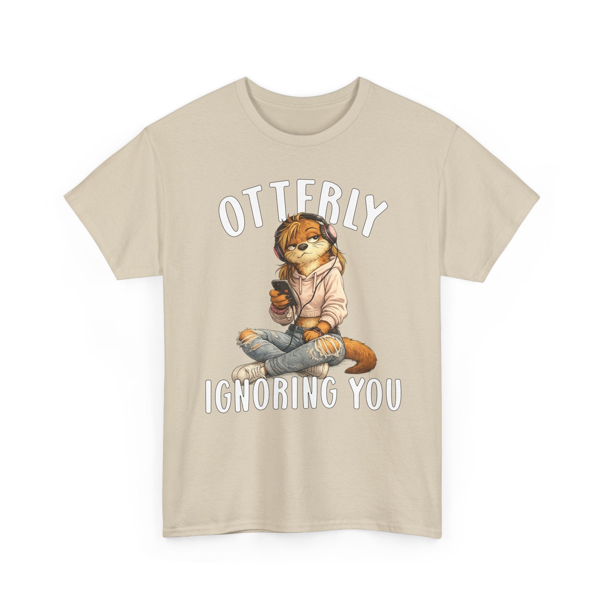 "Otterly Ignoring You" TeenGirl Tee - Otter Series
