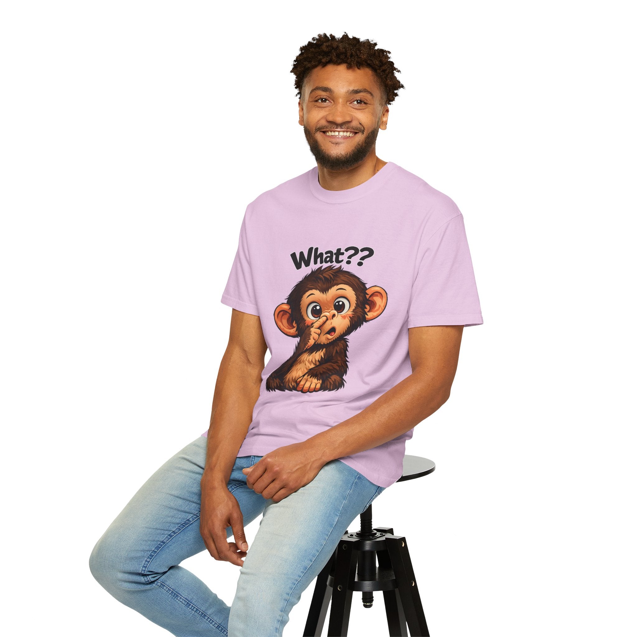 Monkey Says "What?" T-shirt