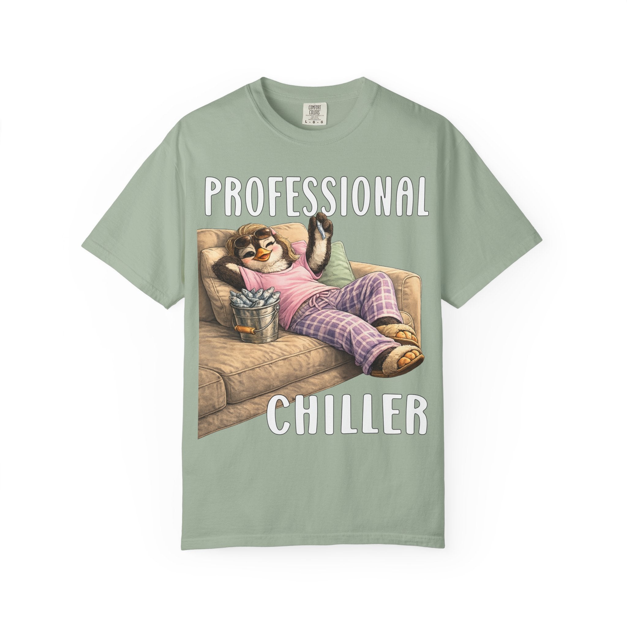 Professional Chiller Girl T-shirt - Penguin Series