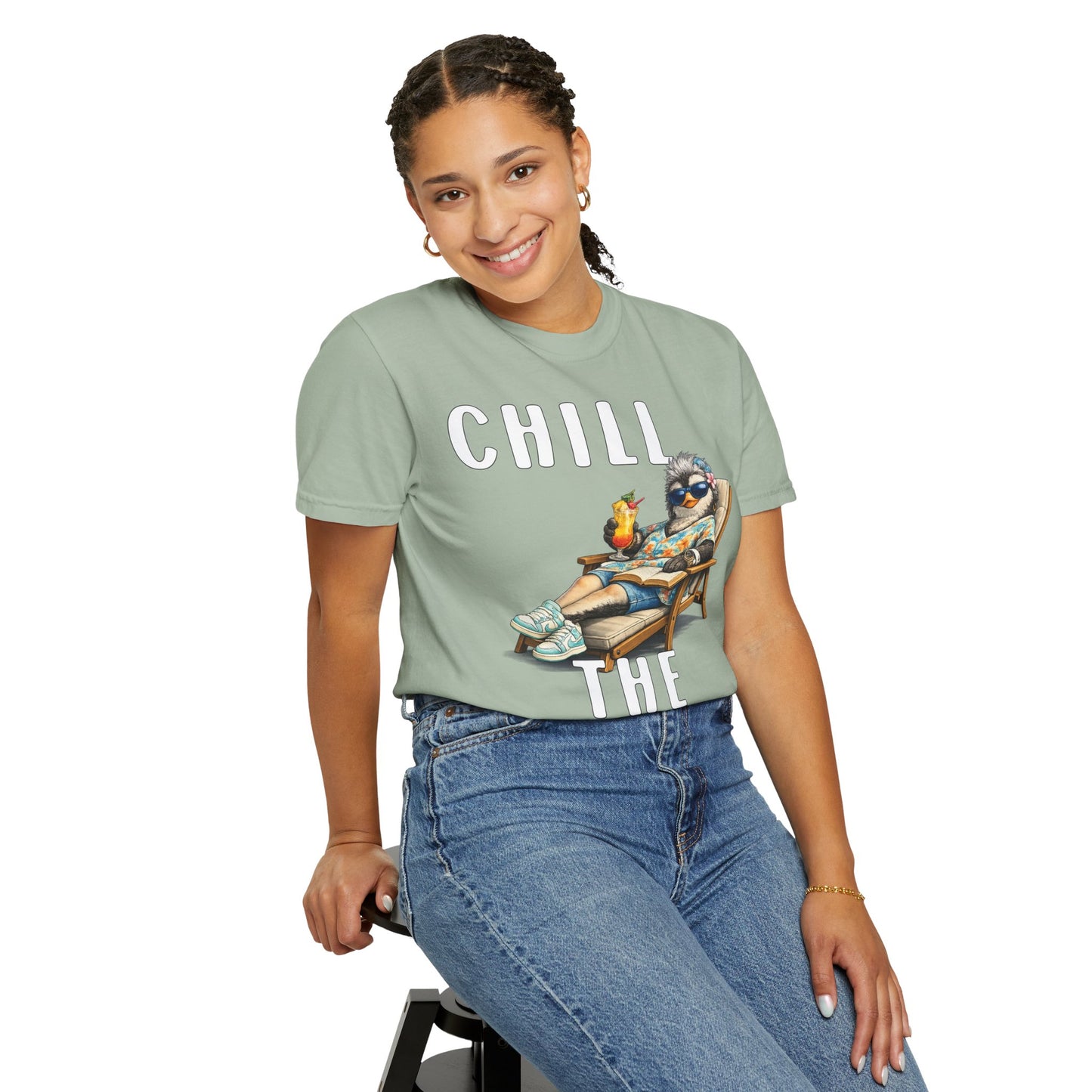 Chill The Lifestyle Grandma T-shirt - Penguin Series