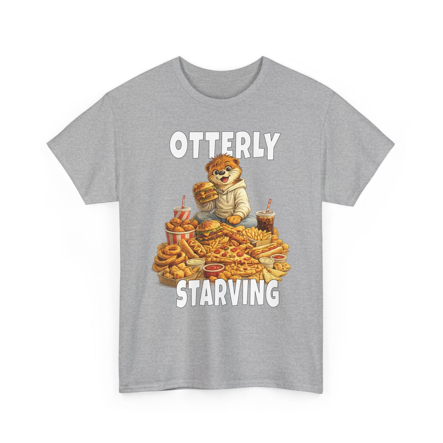 "Otterly Starving" Tee - Otter Series