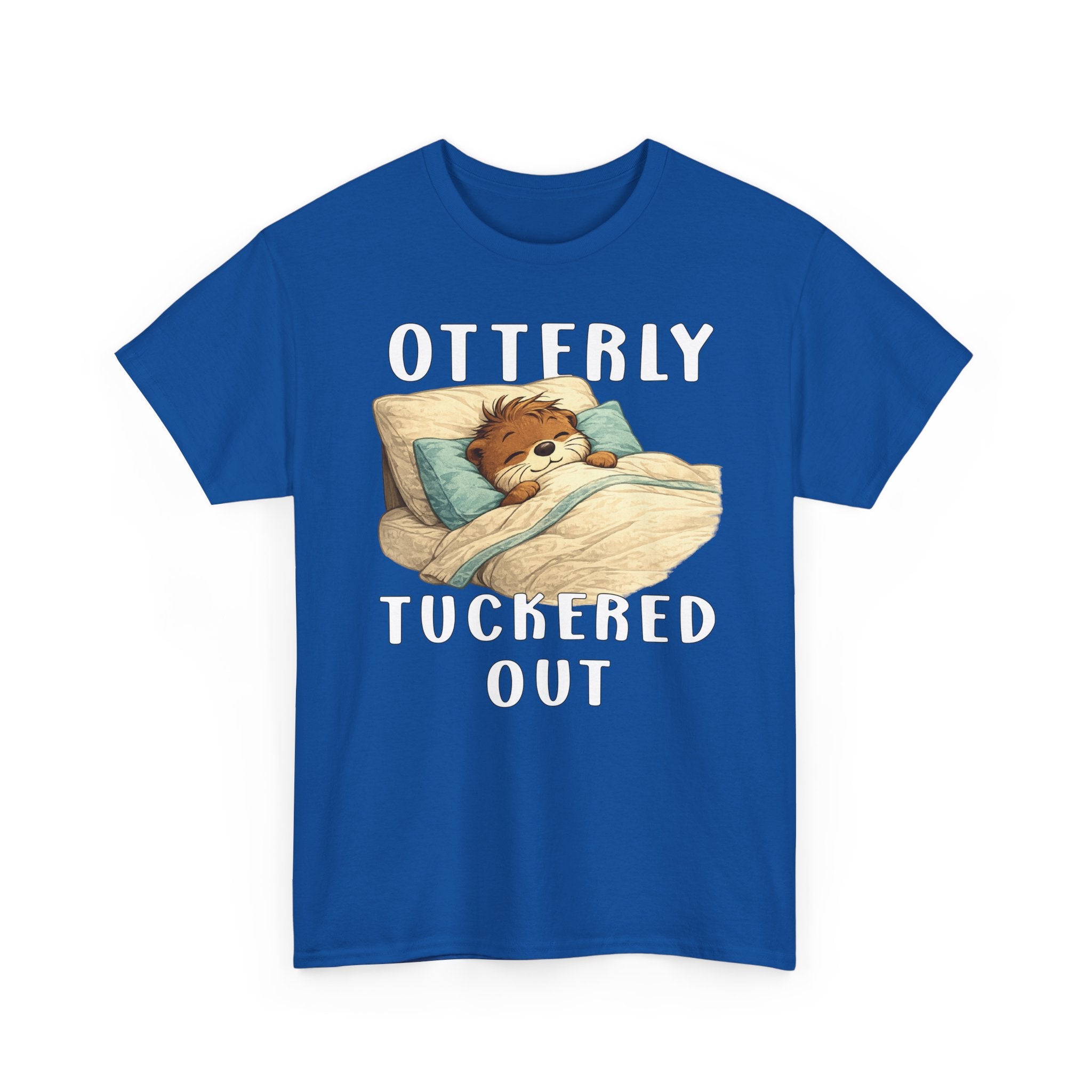 "Otterly Tuckered Out" Tee - Otter Series
