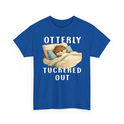 "Otterly Tuckered Out" Tee - Otter Series