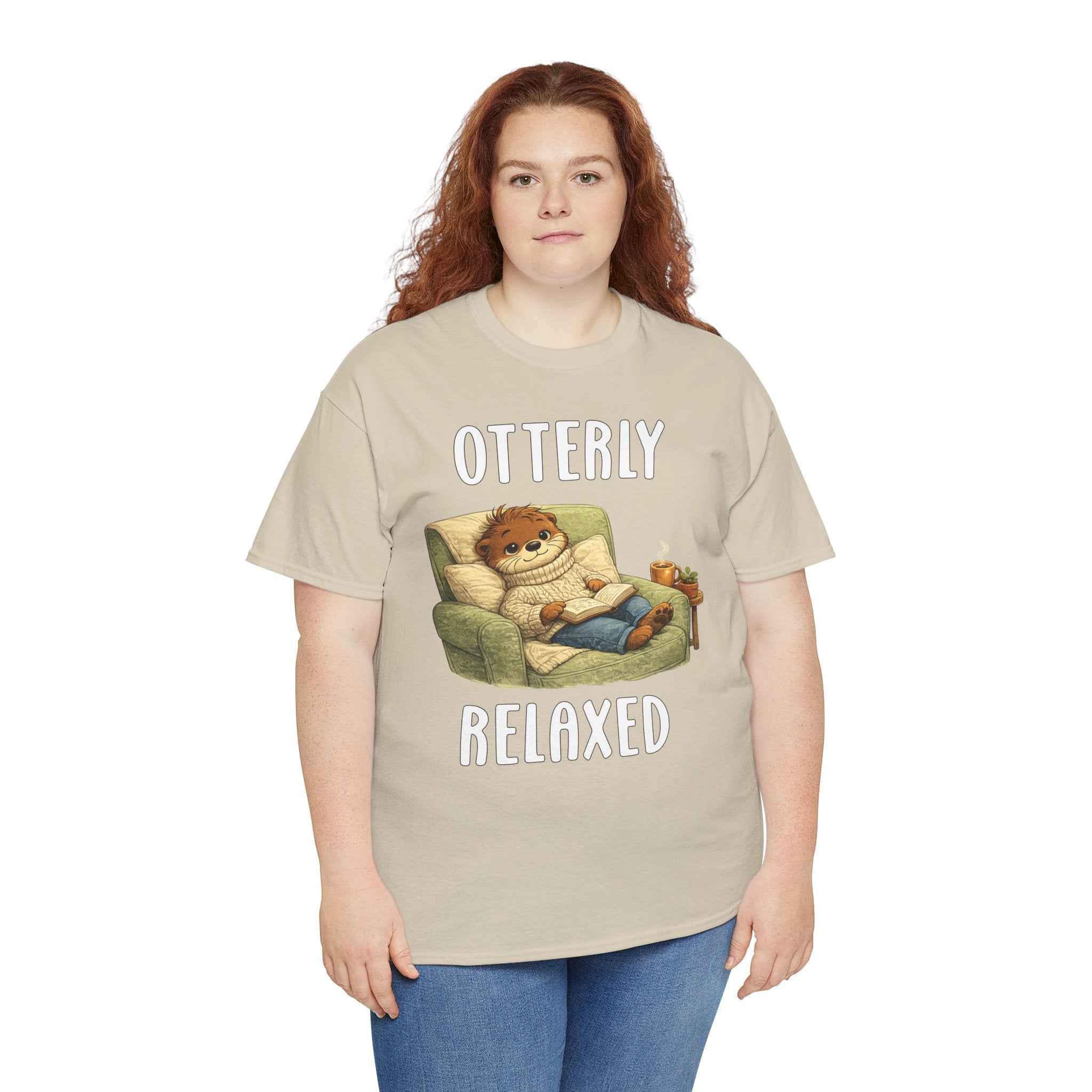 "Otterly Relaxed" Tee - Otter Series